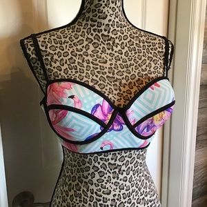 Balconette Neoprene Bikini Top